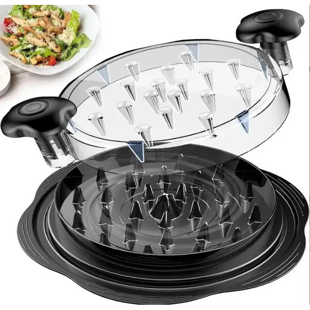 Manual chicken shredder