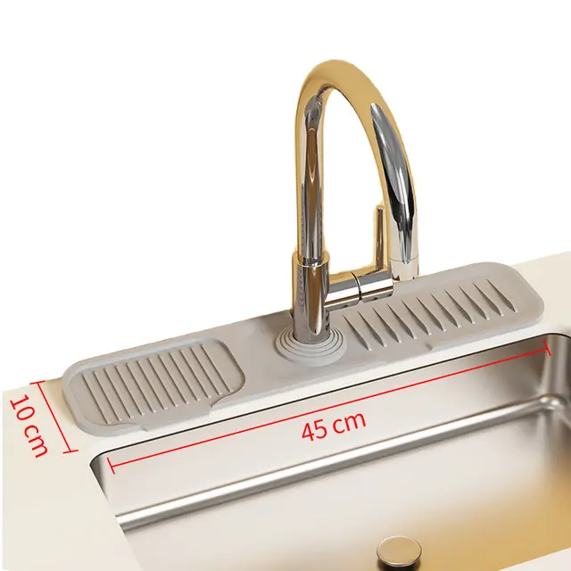 SILICONE SINK FAUCET MAT