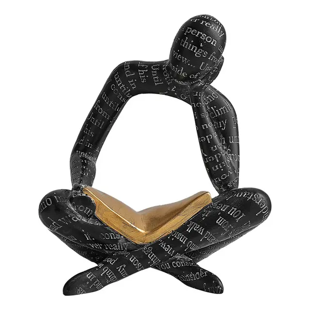 Men Reading Sculpture