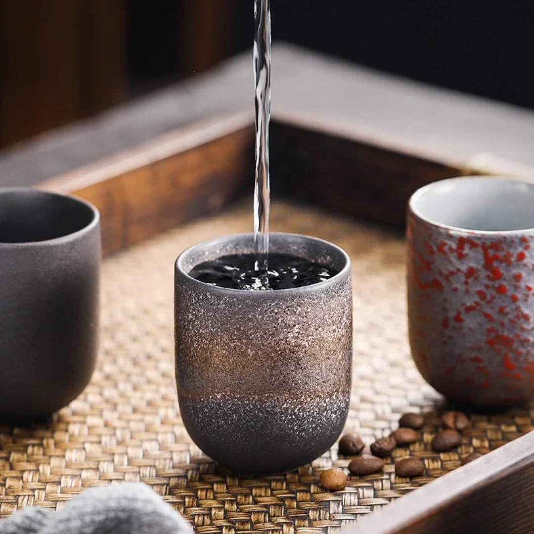 CERAMIC COFFEE AND TEA VINTAGE CUP 150 ML