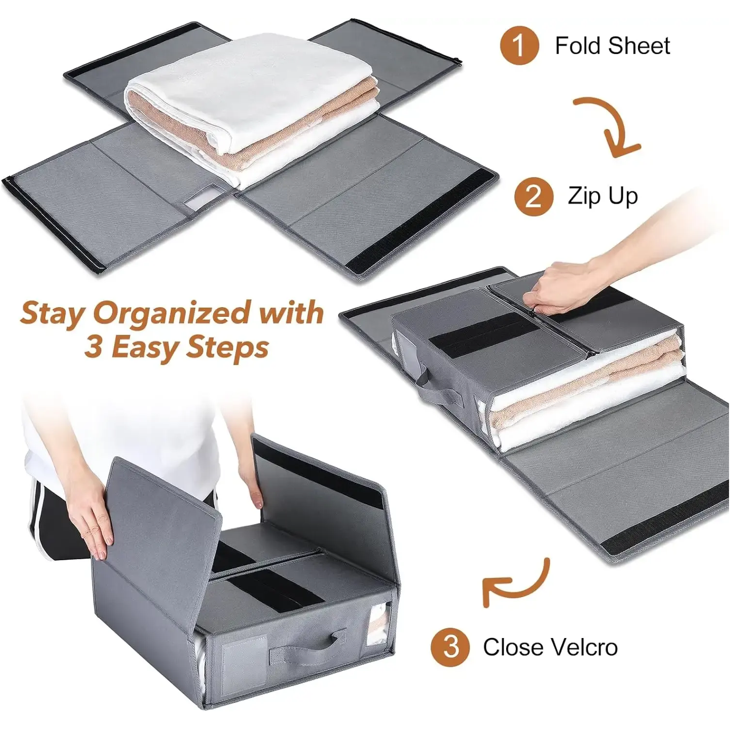 BEDSHEET ORGANIZER