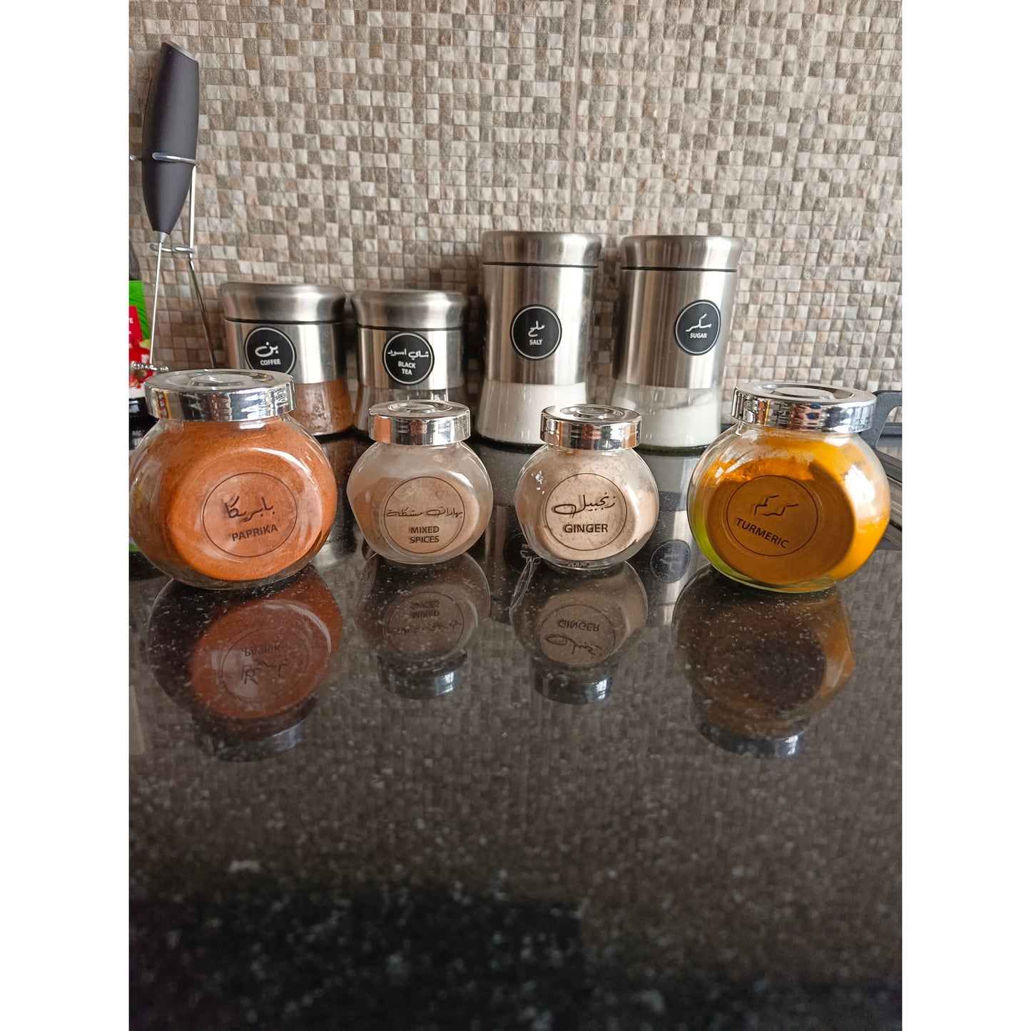 WATERPROOF SPICES AND HERBS LABELS ( 60 LABEL PER PAPER)