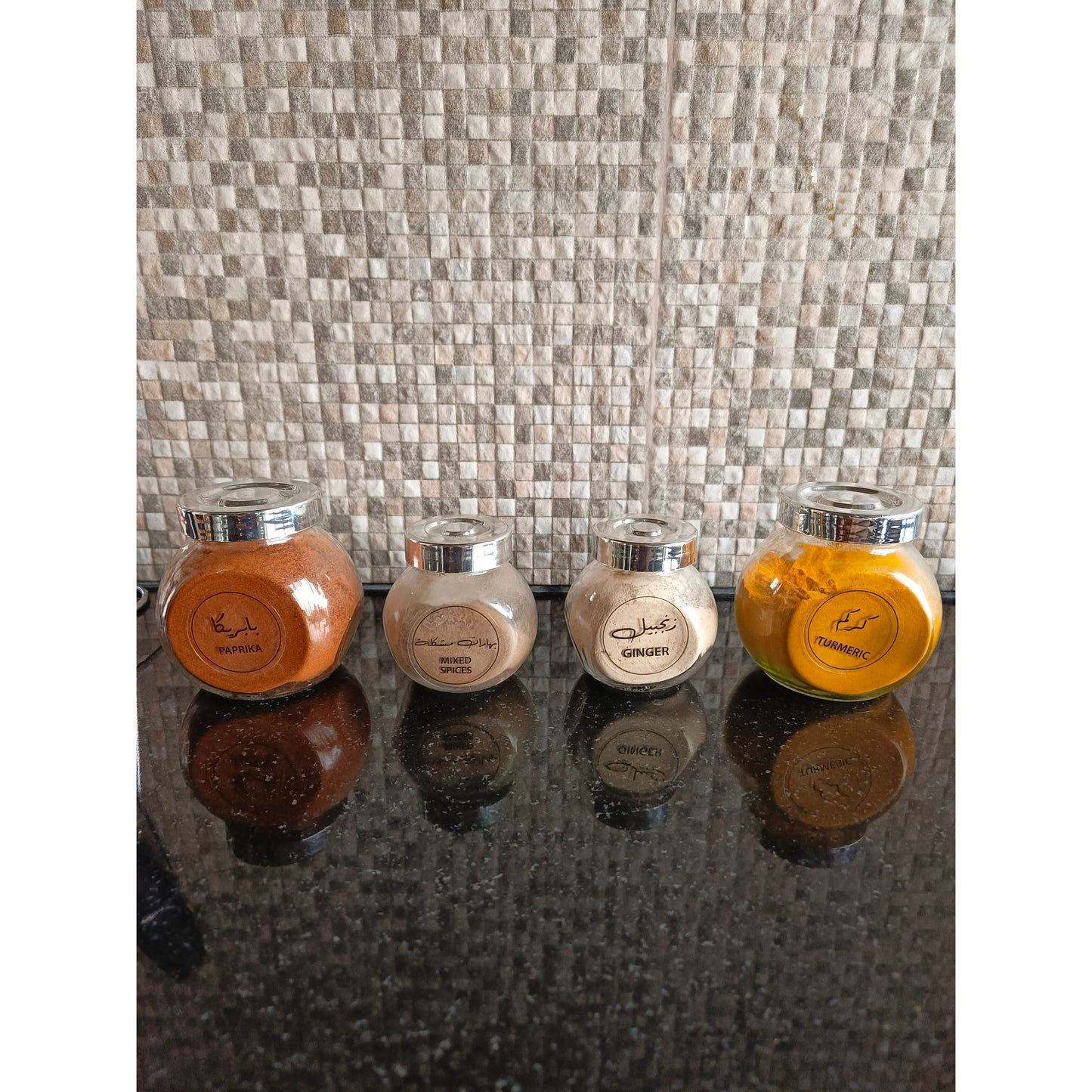 WATERPROOF SPICES AND HERBS LABELS ( 60 LABEL PER PAPER)