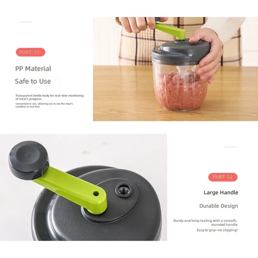 MANUAL MULTIFUNCTIONAL CHOPPER 5 BLADES