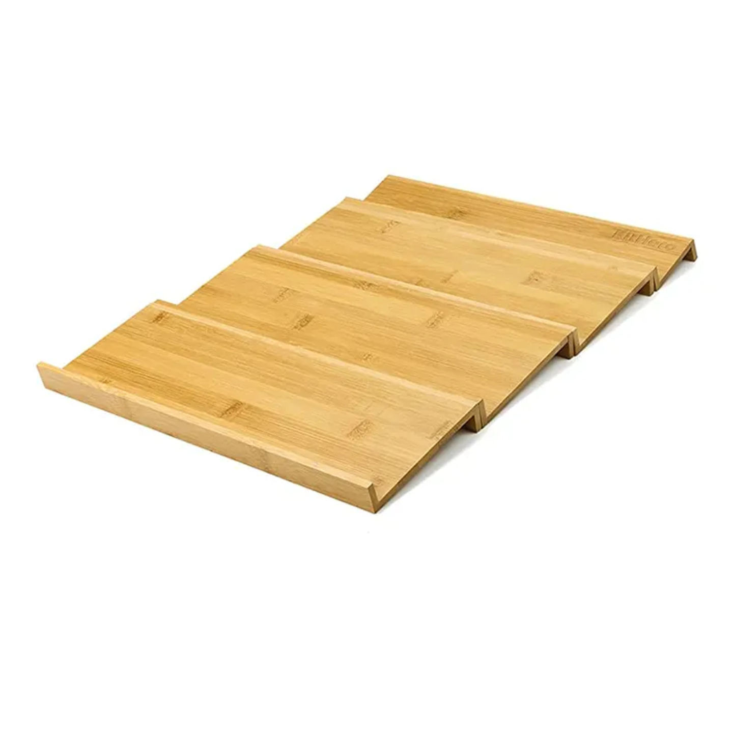 DRAWER SPICE JARS BAMBOO ORGANIZER ( Jars not included)