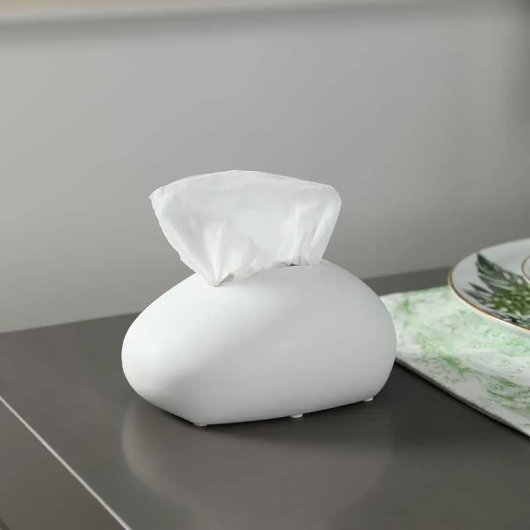 CERAMIC MODERN TISSUE BOX