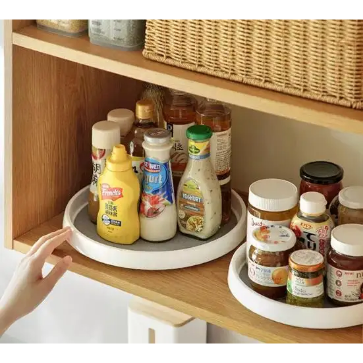 KITCHEN STORAGE TURN TRAY
