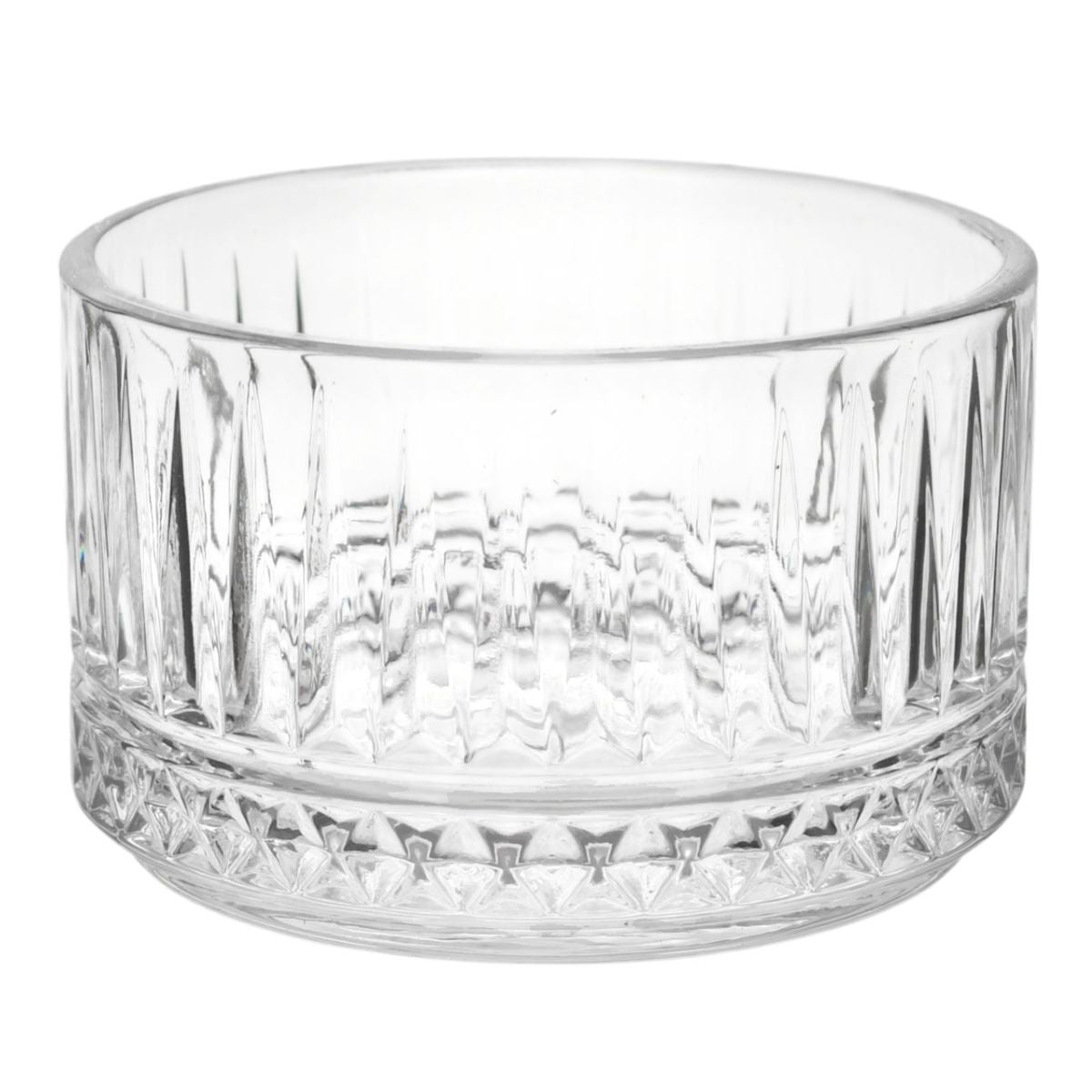 GLASS ROUND BOWL SET OF 6 PCS