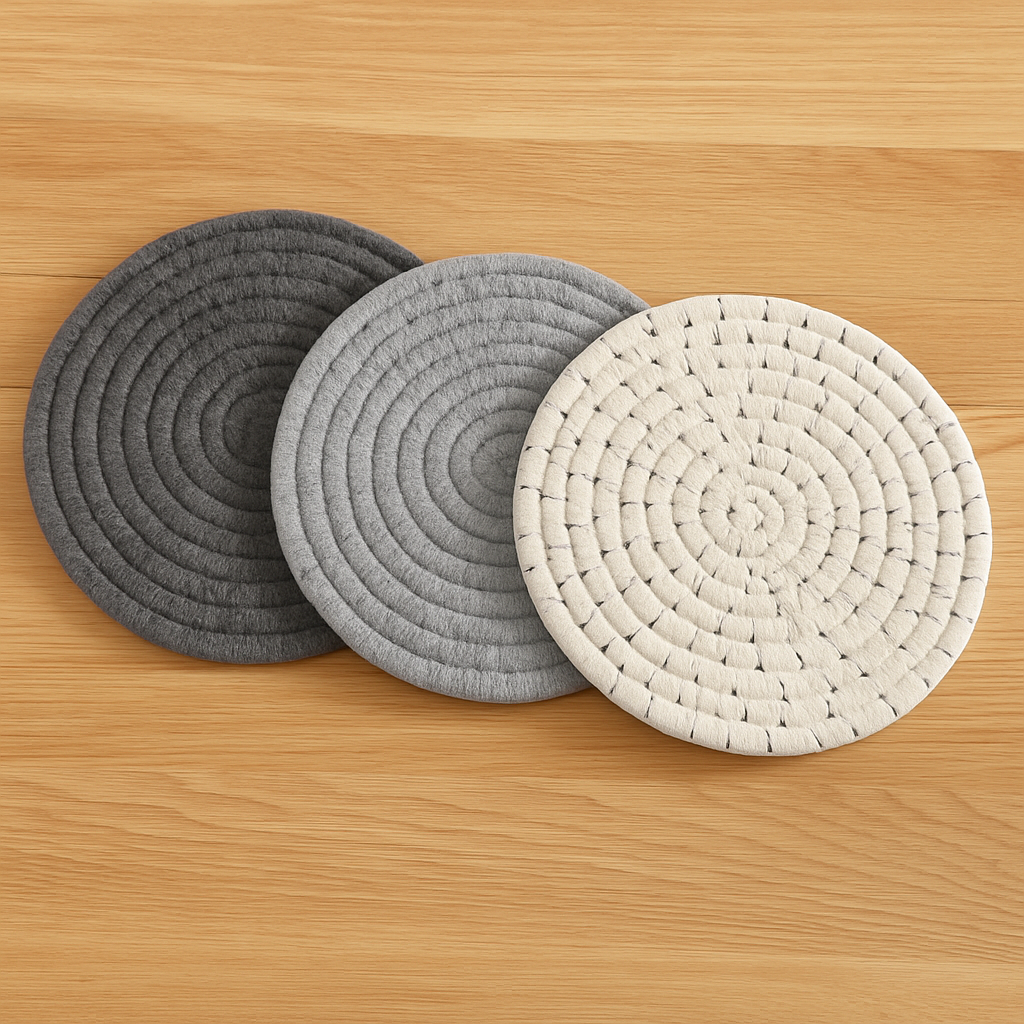 30 CM ROUND WOVEN PLATES COASTER