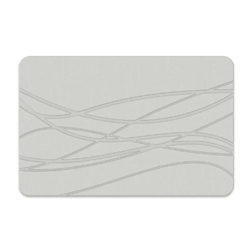 DIATOMITE ANTISLIP BATHROOM ABSORBING MAT 60*40 CM OFF WHITE