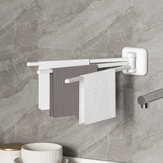 ADHESIVE WALL MOUNTED TOWEL HANGER