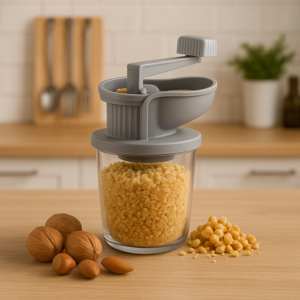 MINI Manual Walnut And Nut Grinder Plastic
