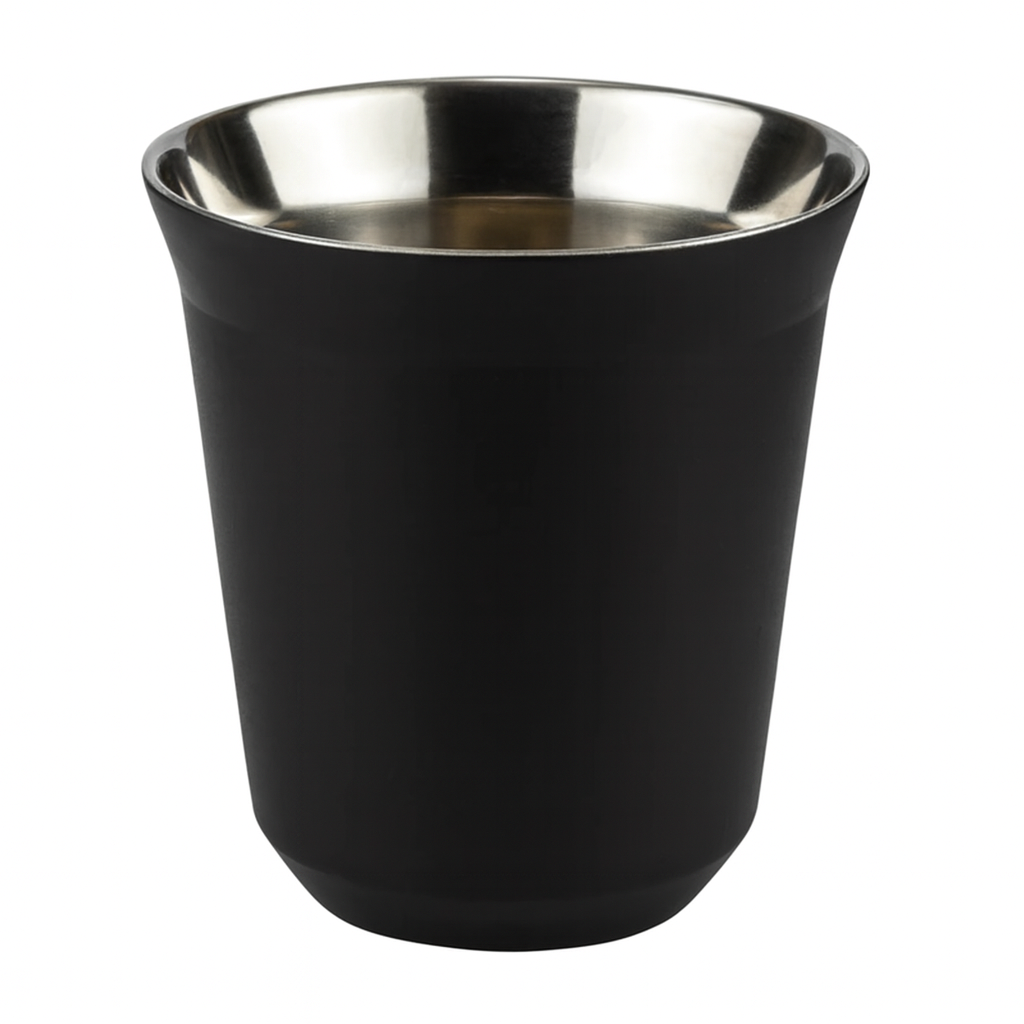 DOUBLE WALL INSULATED STAINLESS STEEL ESPRESSO CUP