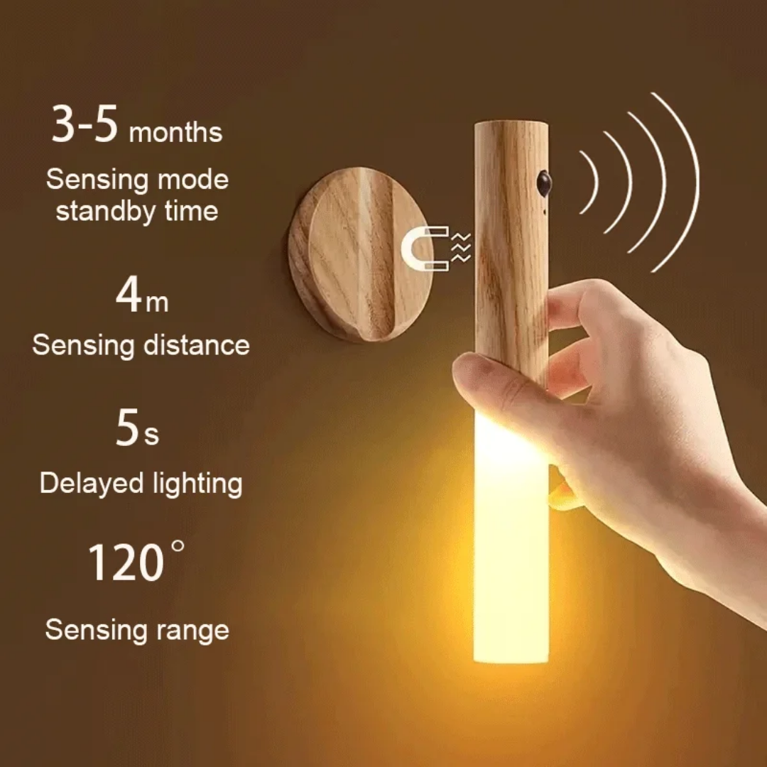 RECHARGEABLE SENSOR MAGNETIC LAMP