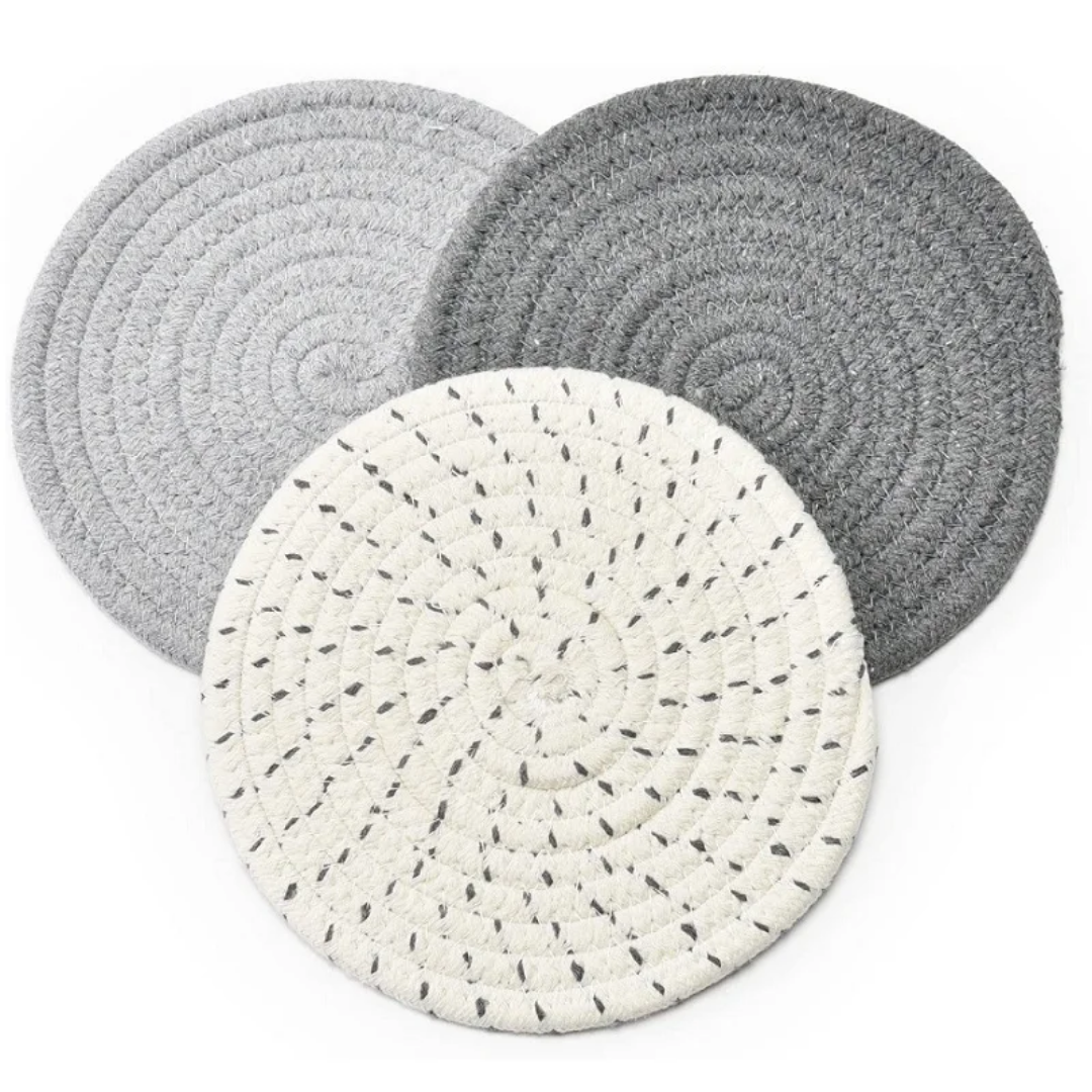 30 CM ROUND WOVEN PLATES COASTER