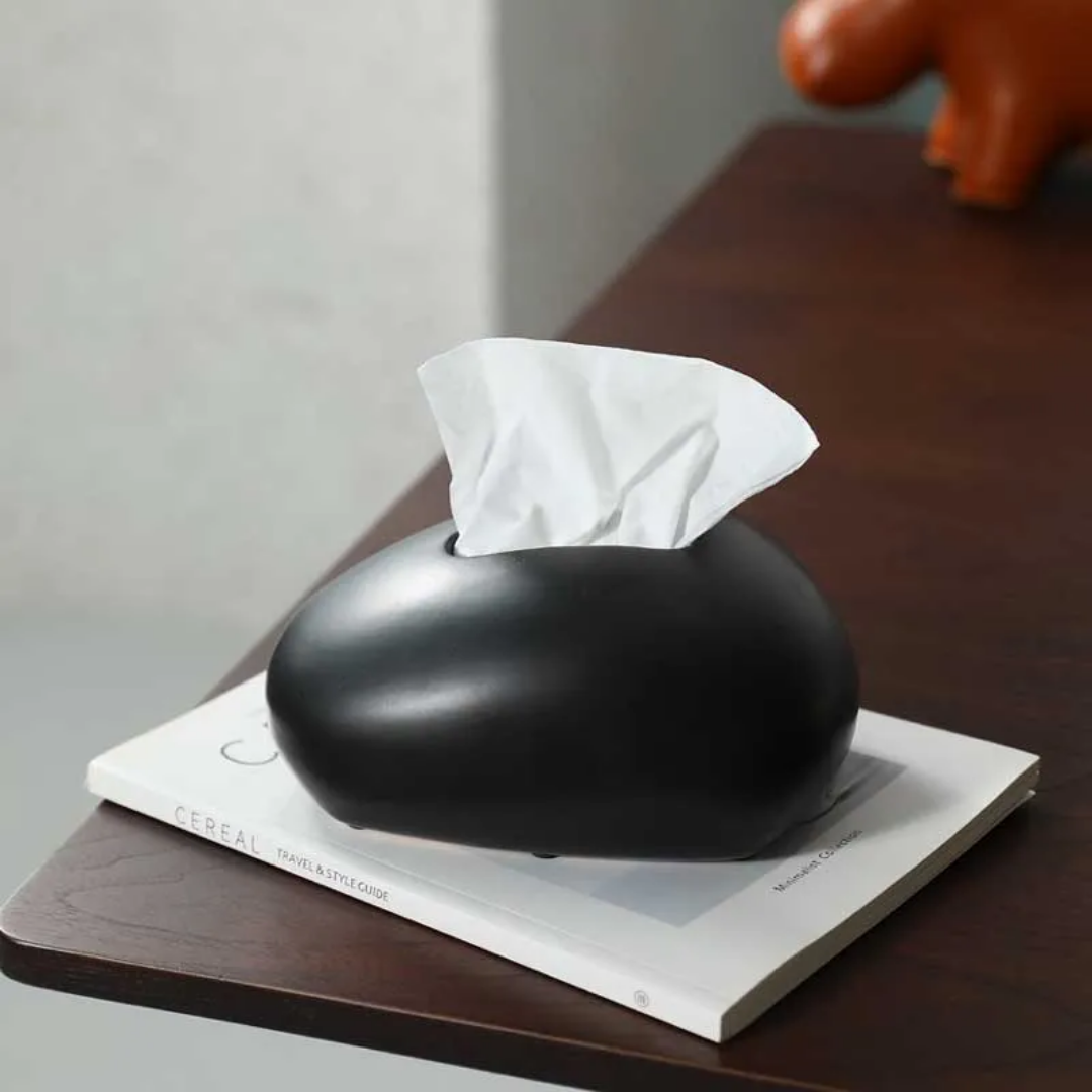 CERAMIC MODERN TISSUE BOX