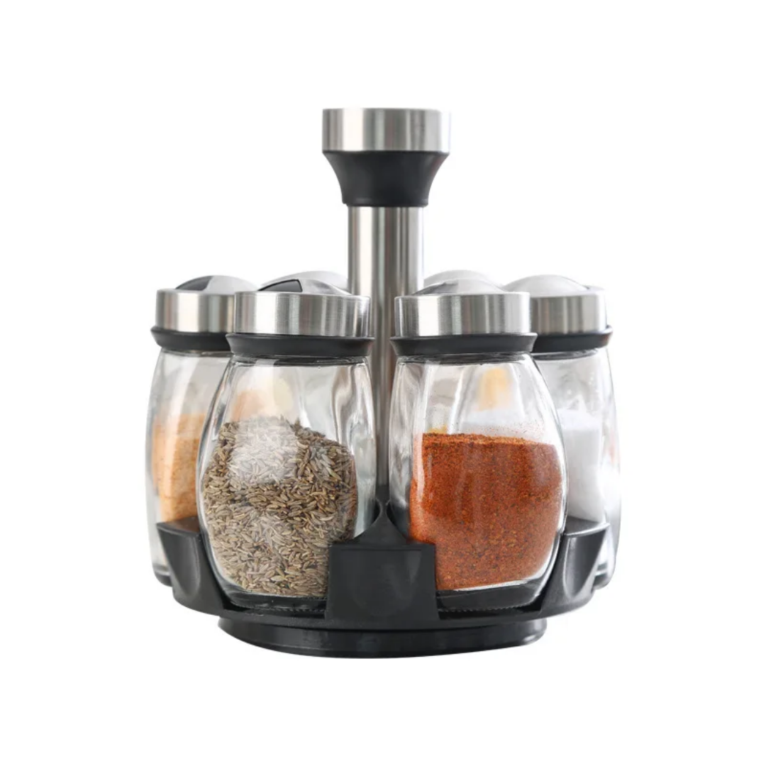 ROTATING SEASONING JARS SET