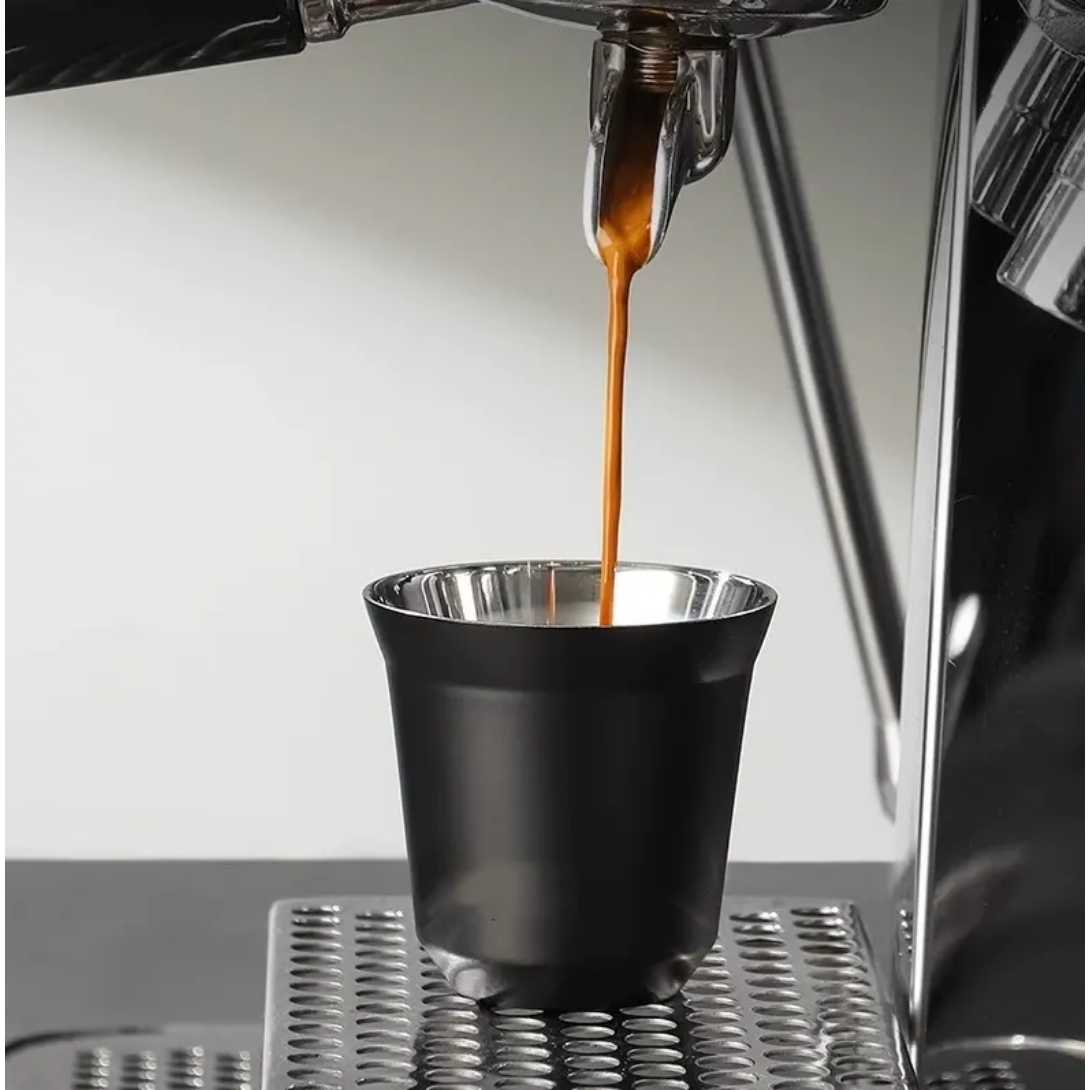 DOUBLE WALL INSULATED STAINLESS STEEL ESPRESSO CUP