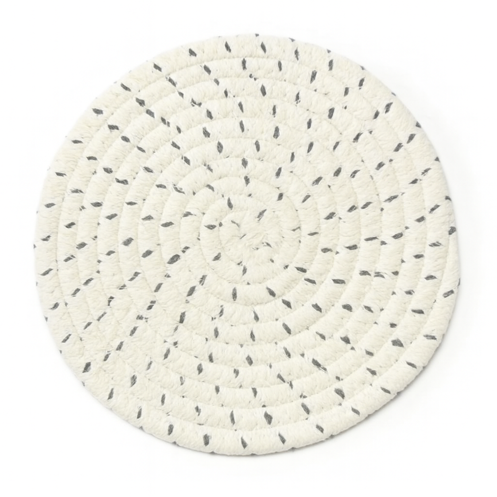11 CM ROUND WOVEN DRINKS COASTER