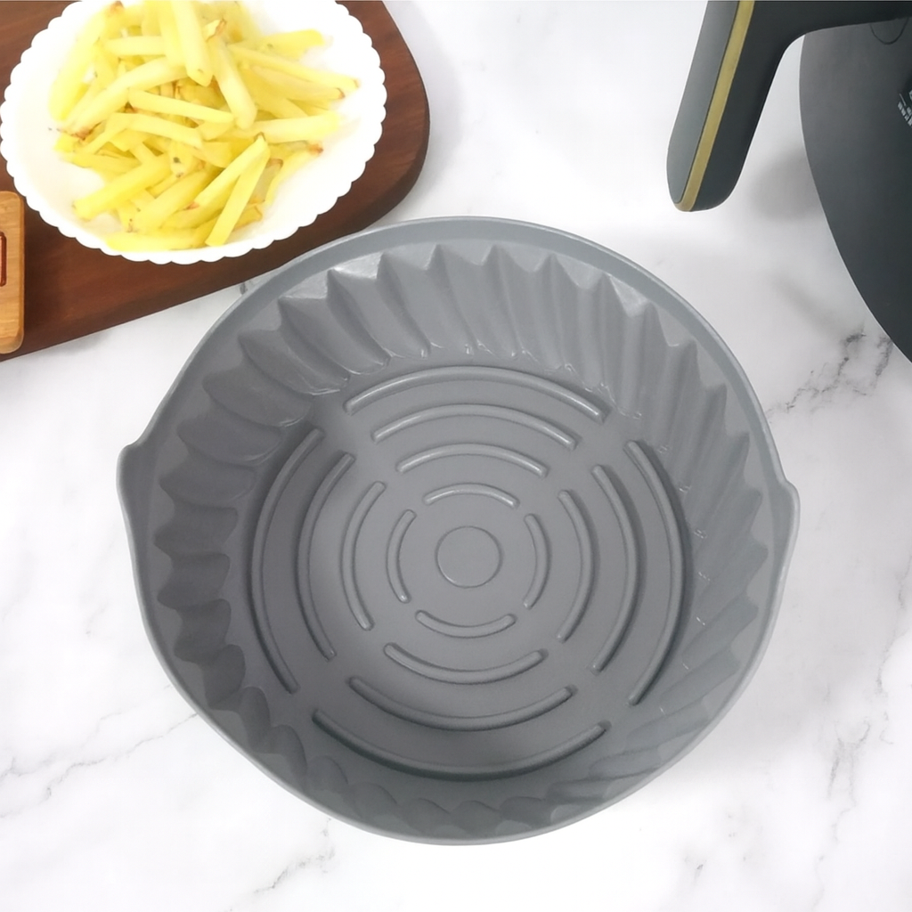 ROUND SILICONE AIRFRYER LINER