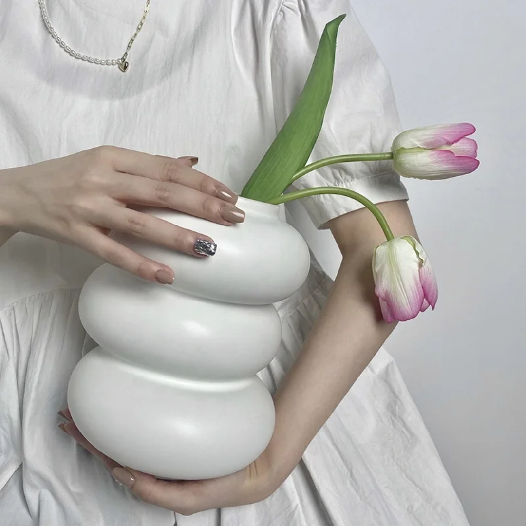 WHITE VASE