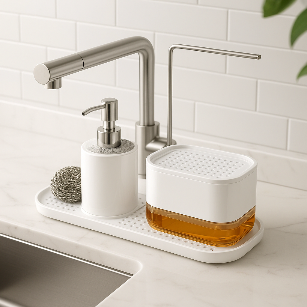 5 IN 1 MULTIFUNCTIONAL LIQUID SOAP DISPENSER