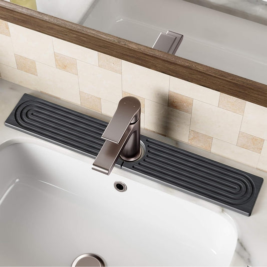 Diatomite Stone Fast Drying Faucet Mat for Sink
