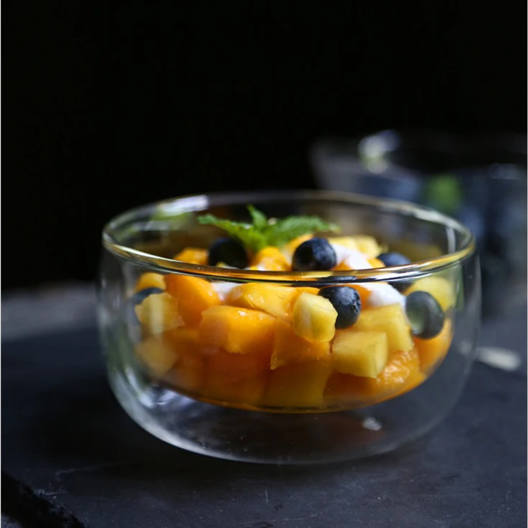 DOUBLE WALL GLASS 250 ML BOWL