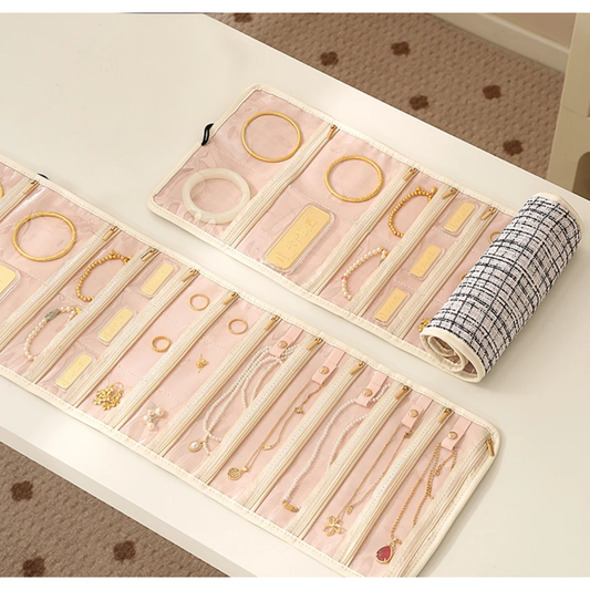 FOLDABLE JEWELRY ORGANIZER BAG