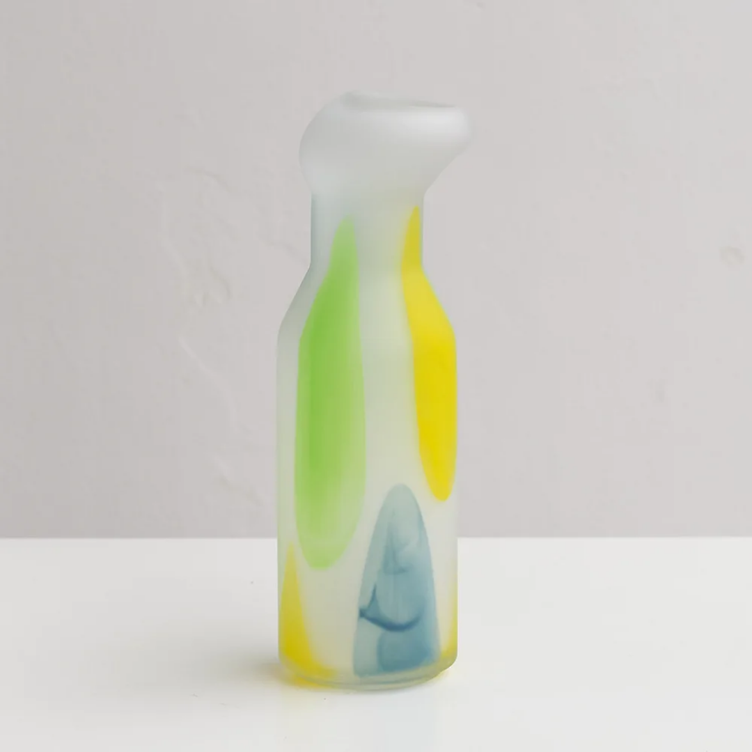 MODERN LARGE GLASS VASE