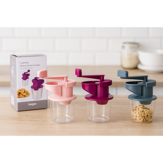 MINI Manual Walnut And Nut Grinder Plastic