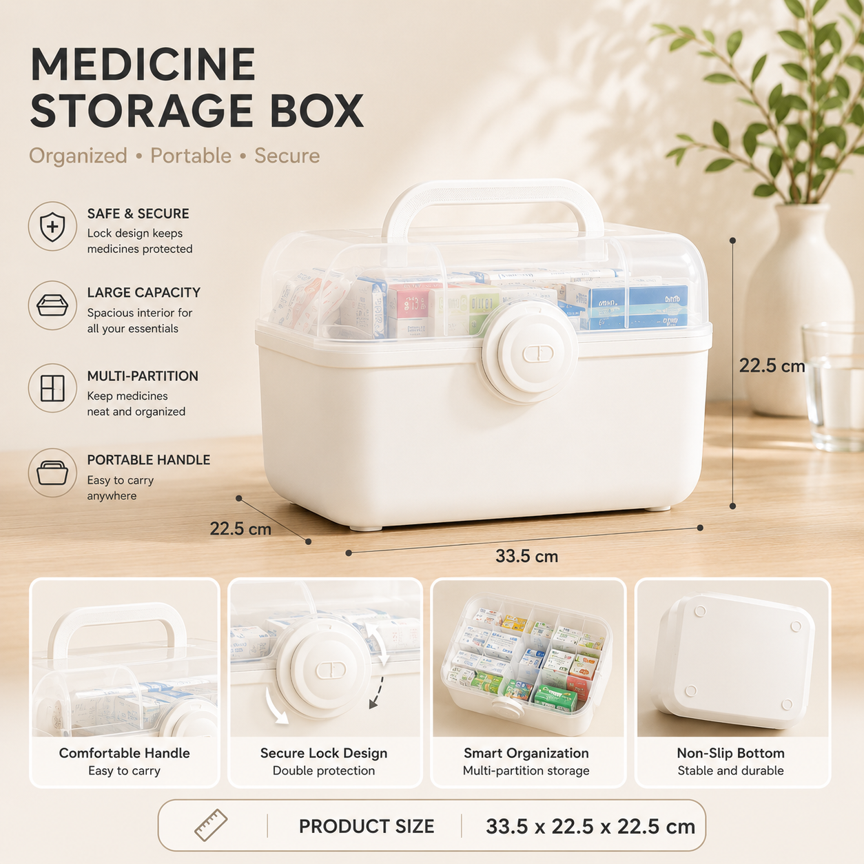 MEDICINE STORAGE BOX