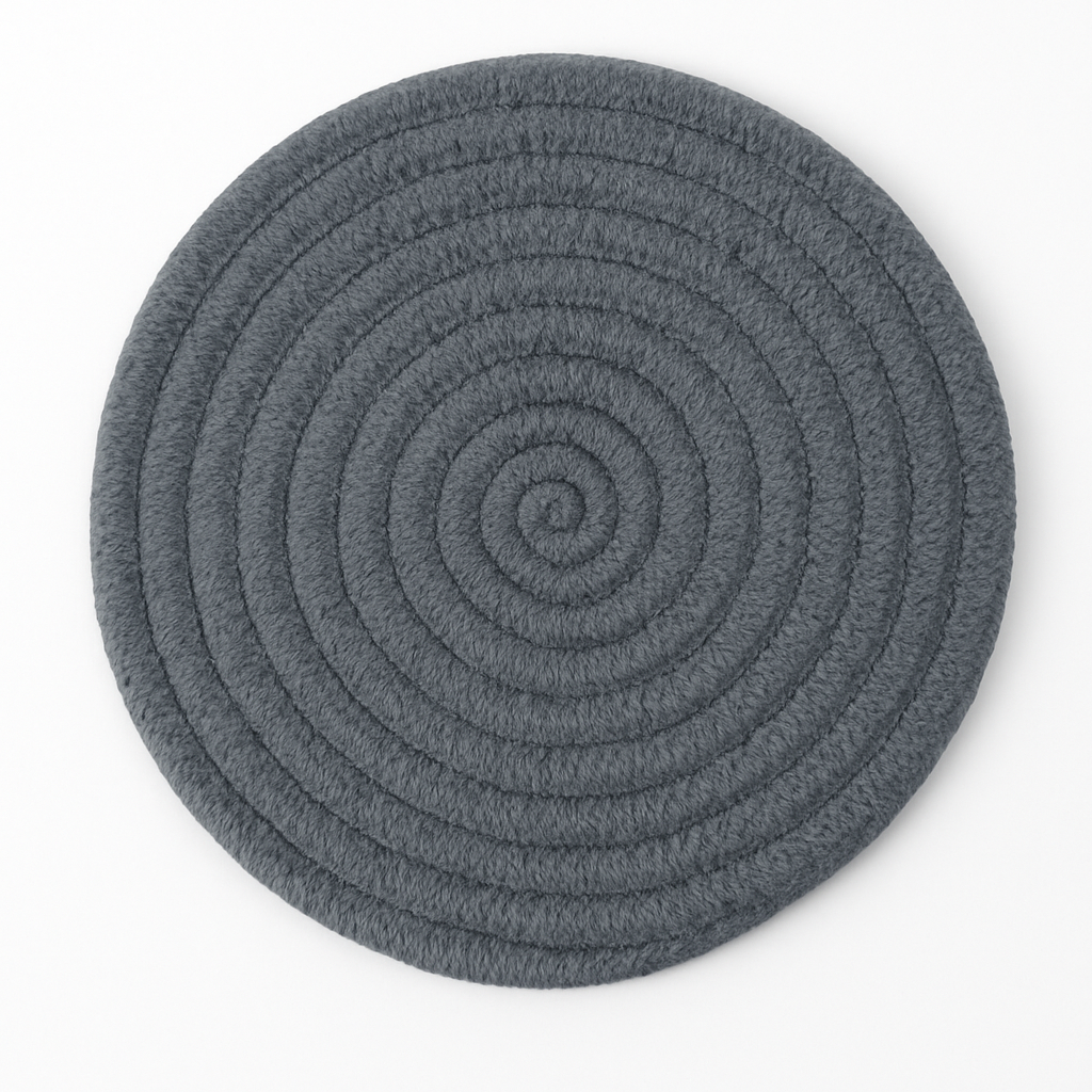 11 CM ROUND WOVEN DRINKS COASTER