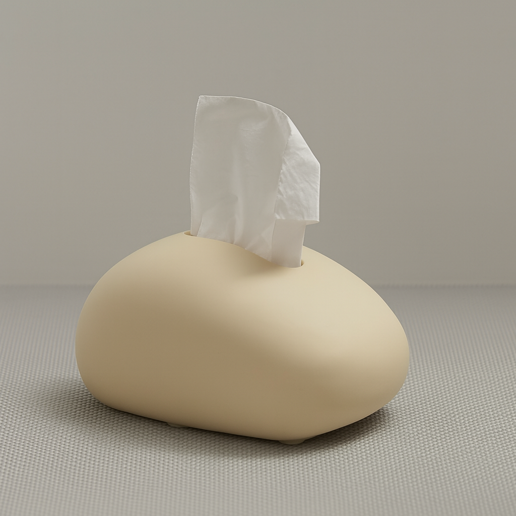 CERAMIC MODERN TISSUE BOX