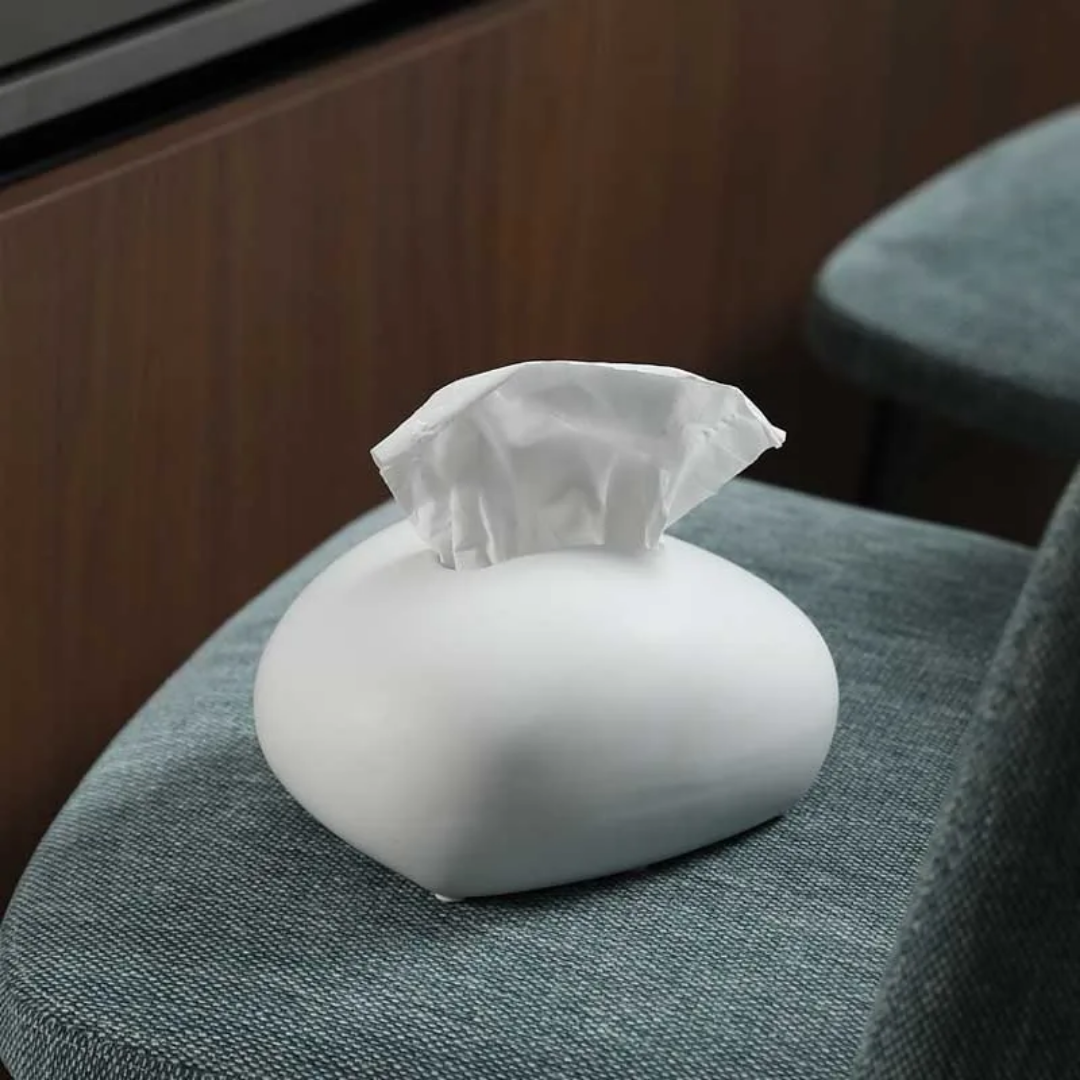 CERAMIC MODERN TISSUE BOX