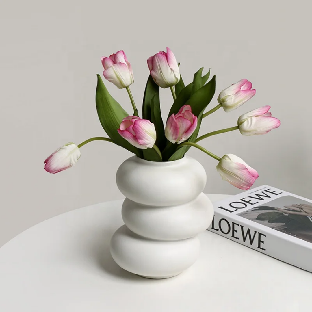 WHITE VASE