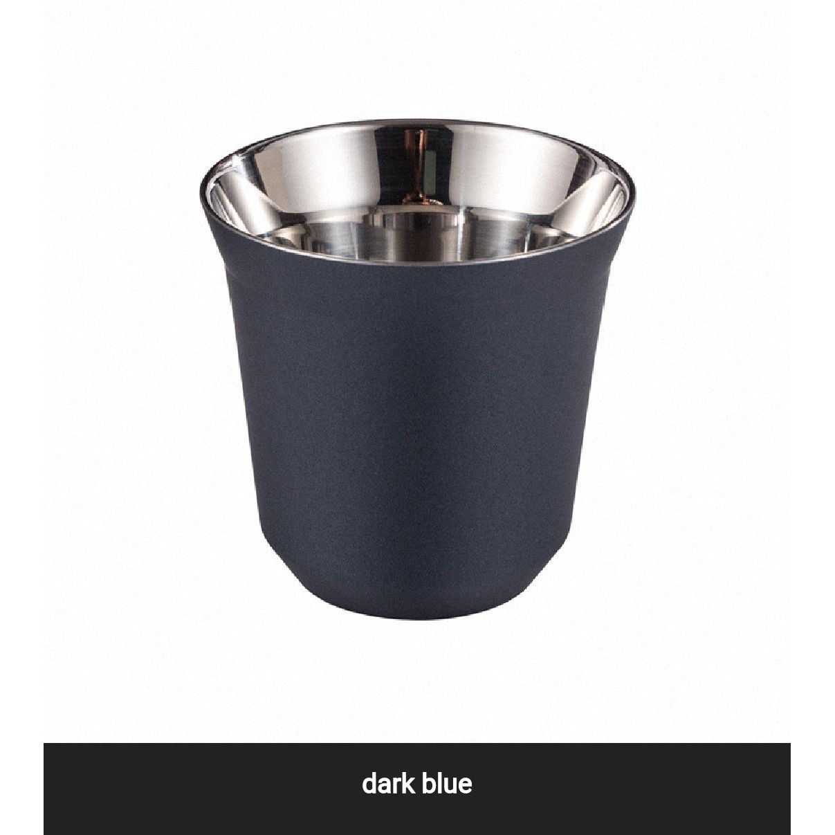 DOUBLE WALL INSULATED STAINLESS STEEL ESPRESSO CUP 80 ML