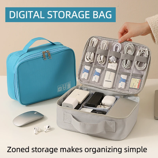 WATERPROOF ELECTRONIC STORAGE ORGANIZER BAG