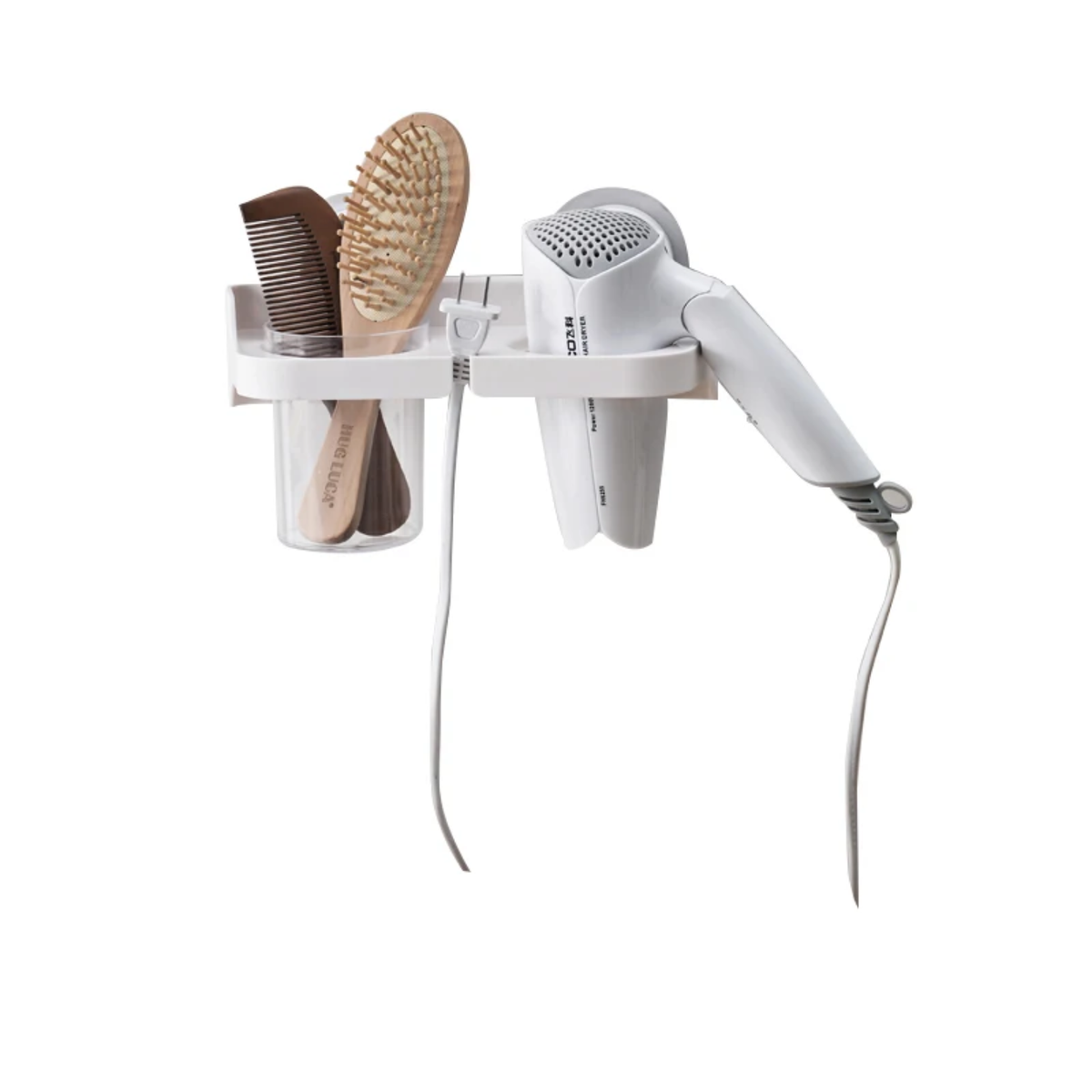 SUCTION HAIR DRYER HOLDER