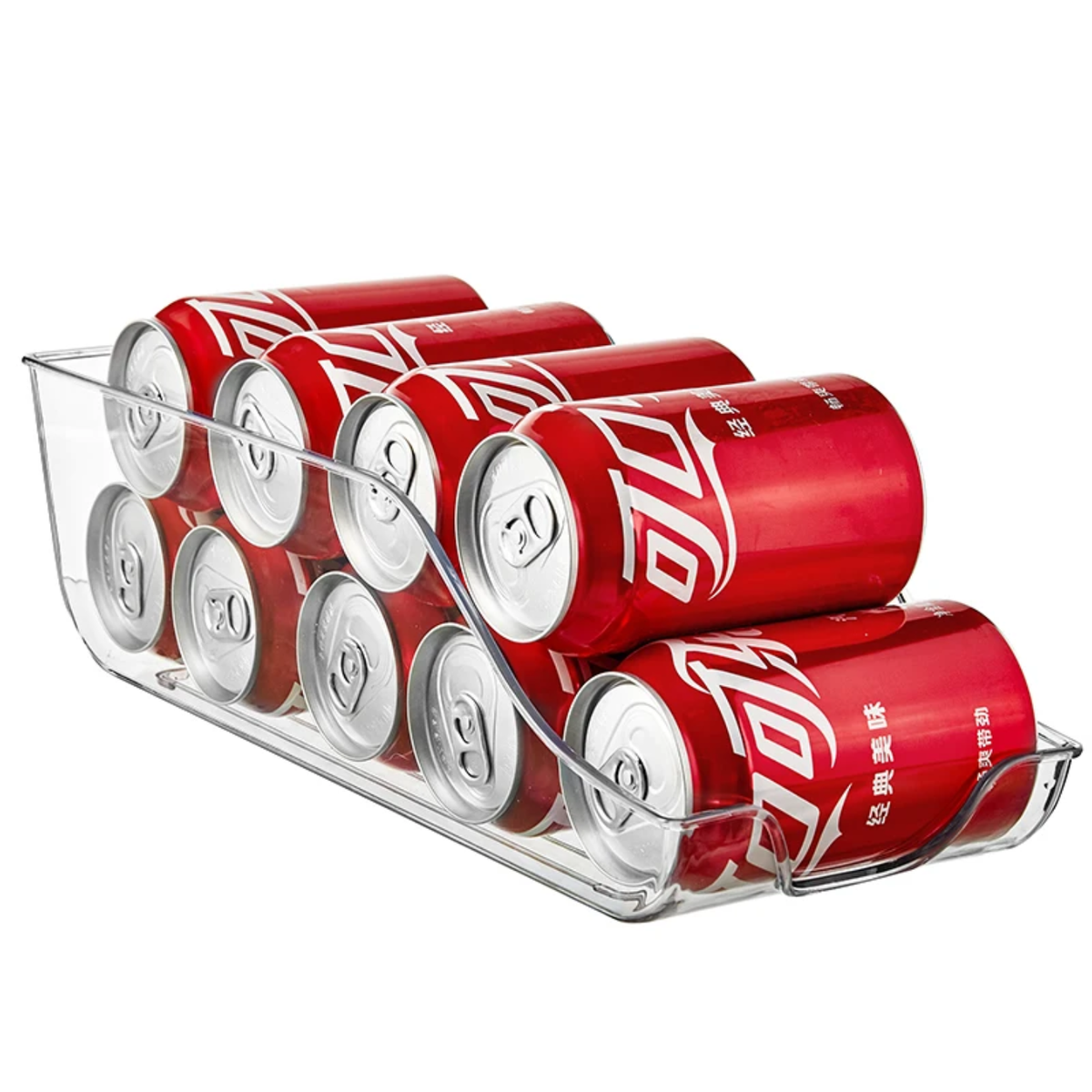 ACRYLIC FRIDGE CANS ORGANIZER