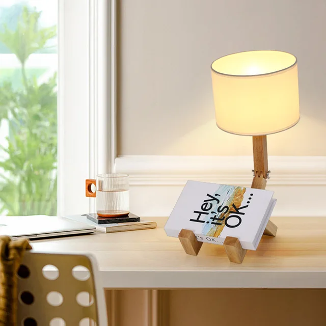 book holder lamp