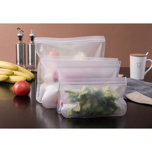 Fridge  reusable storage bags set of 4 pcs