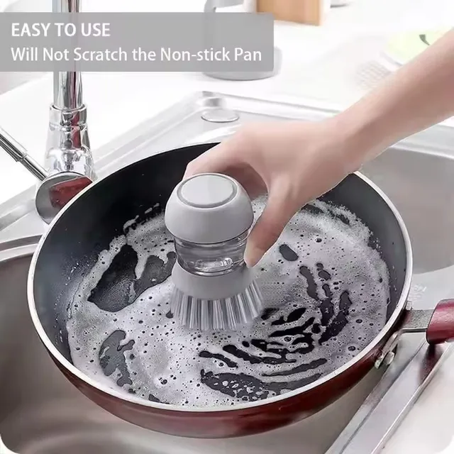 DISH WASHING BRUSH CLEANER