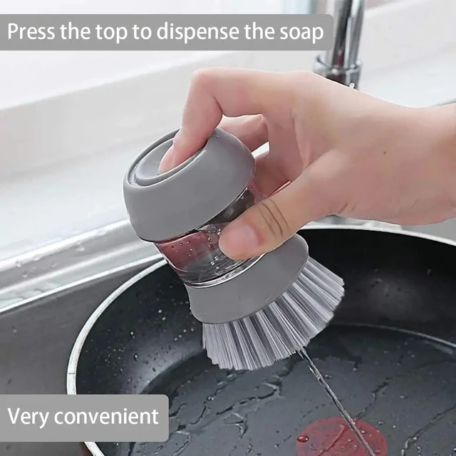 DISH WASHING BRUSH CLEANER