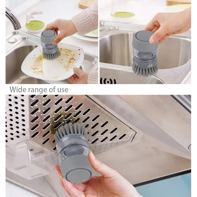 DISH WASHING BRUSH CLEANER