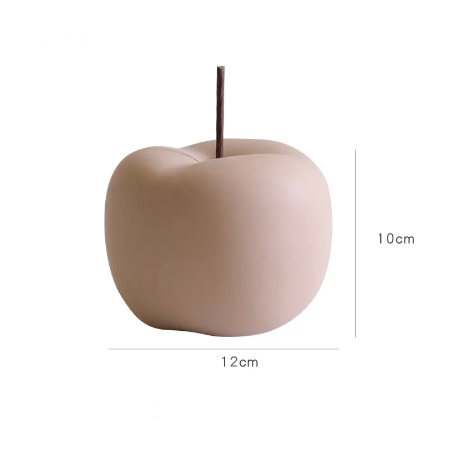 CERAMIC MATT APPLES FIGURES