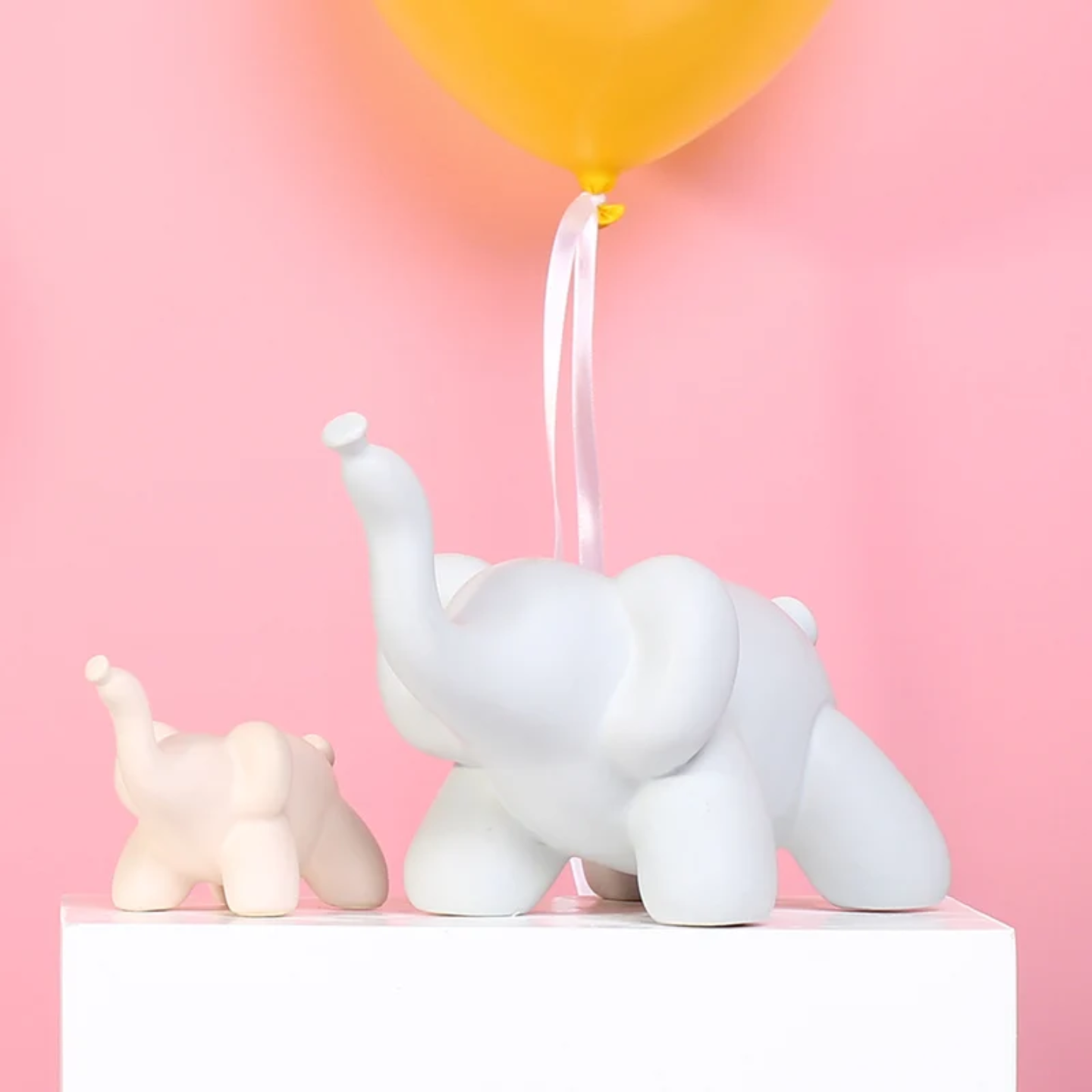 CERAMIC ELEPHANT FIGURE