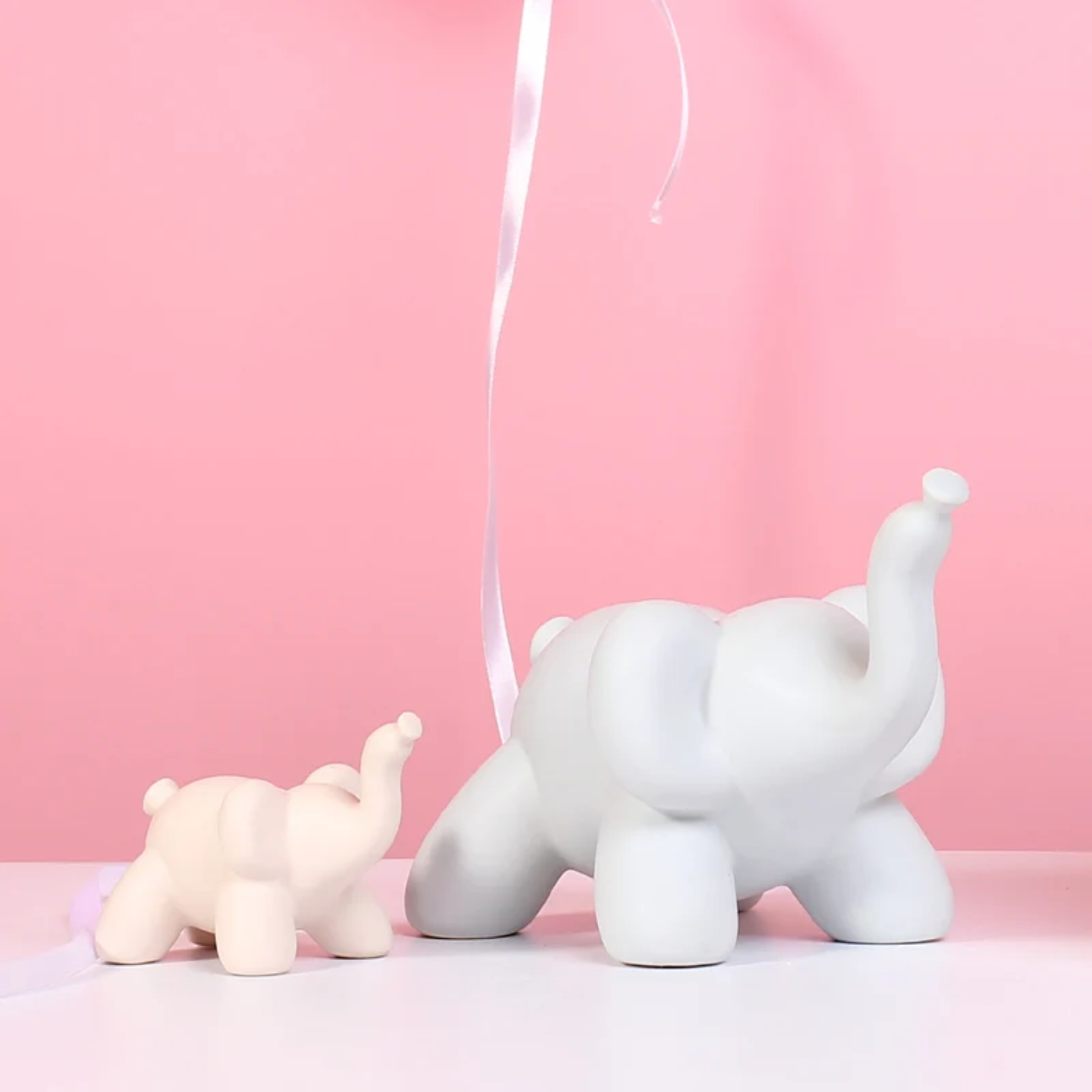 CERAMIC ELEPHANT FIGURE