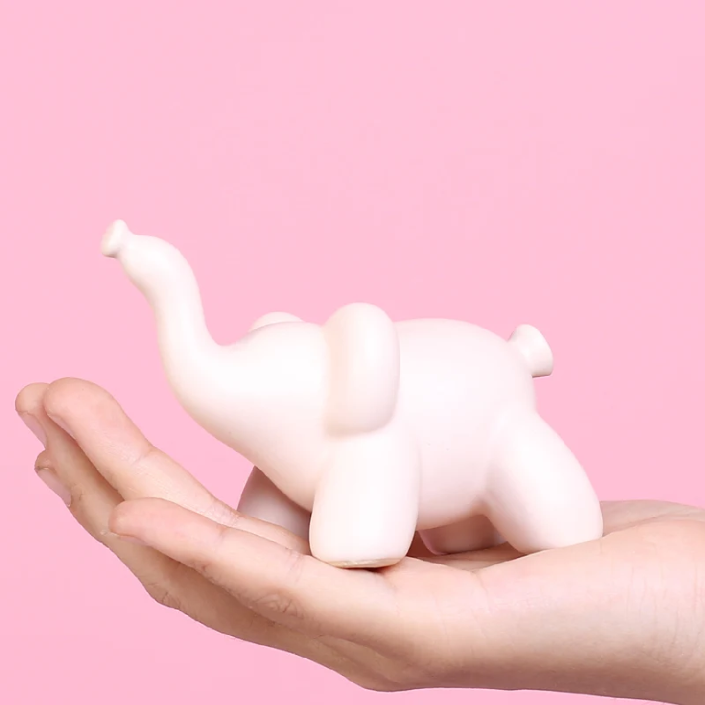 CERAMIC ELEPHANT FIGURE
