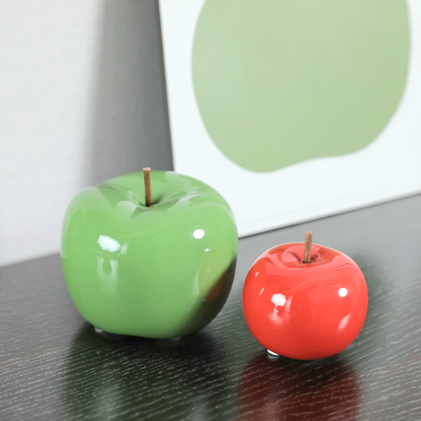 CERAMIC APPLES FIGURES